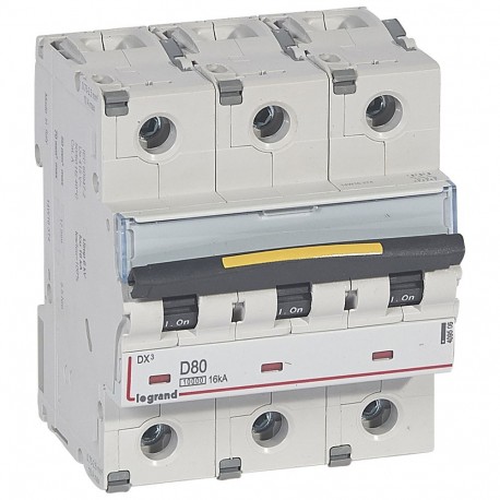 LEGRAND 409506 409506 LEGRAND MAGNET DX3 10/16kA D 3P 80A