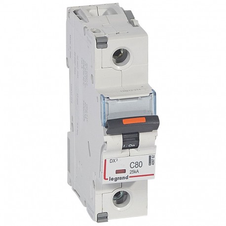 LEGRAND 409762 409762 LEGRAND MAGNET DX3 25kA C 1P 80A