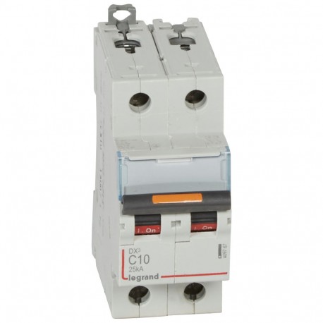 LEGRAND 409767 409767 LEGRAND MAGNET DX3 25kA C 2P 10A