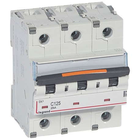 LEGRAND 409790 409790 LEGRAND MAGNET DX3 25kA C 3P 125A