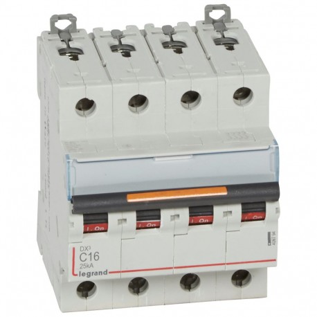 LEGRAND 409794 409794 LEGRAND MAGNET DX3 25kA C 4P 16A