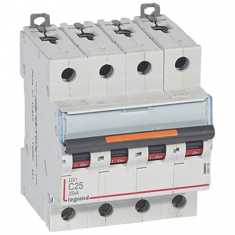 Legrand 409796 MAGNET DX3 25kA C 4P 25A