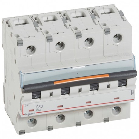 LEGRAND 409801 409801 LEGRAND MAGNET DX3 25kA C 4P 80A