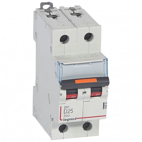 LEGRAND 409822 409822 LEGRAND MAGNET DX3 25kA D 2P 25A