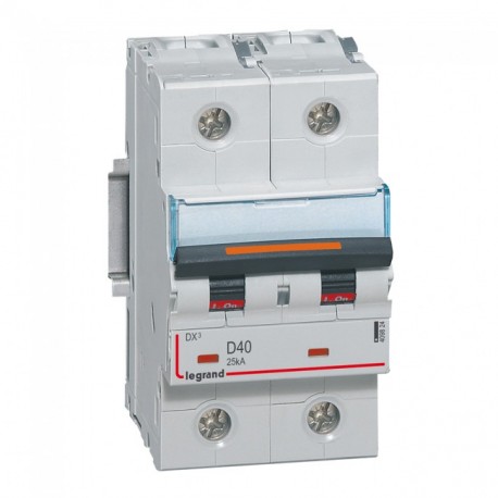 LEGRAND 409824 409824 LEGRAND MAGNET DX3 25kA D 2P 40A
