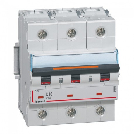 LEGRAND 409833 409833 LEGRAND MAGNET DX3 25kA D 3P 16A