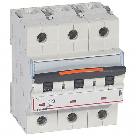 Legrand 409834 MAGNET DX3 25kA D 3P 20A