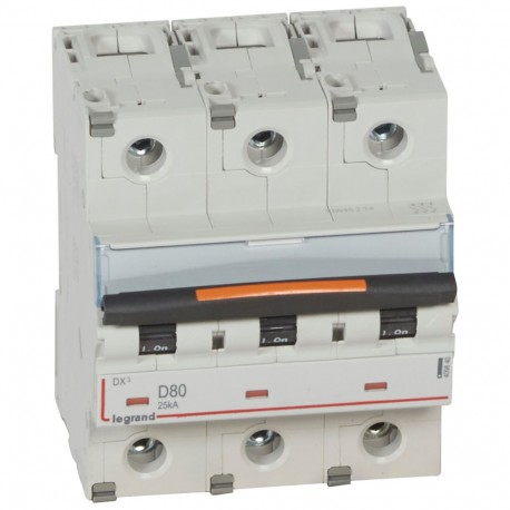 LEGRAND 409840 409840 LEGRAND MAGNET DX3 25kA D 3P 80A