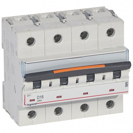 Legrand 409846 MAGNET DX3 25kA D 4P 16A