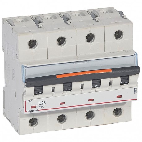 LEGRAND 409848 409848 LEGRAND MAGNET DX3 25kA D 4P 25A