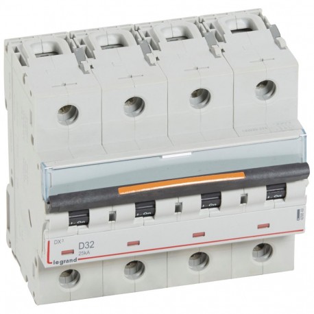 LEGRAND 409849 409849 LEGRAND MAGNET DX3 25kA D 4P 32A