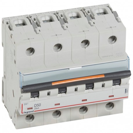 LEGRAND 409851 409851 LEGRAND MAGNET DX3 25kA D 4P 50A