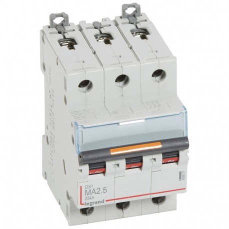 LEGRAND 409877 409877 LEGRAND AUTOMATIC DX3 3P MA2.5 25KA