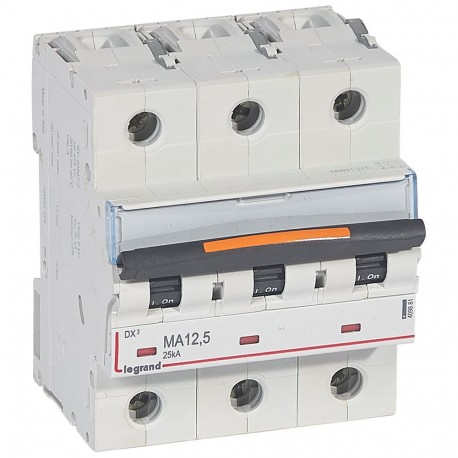 LEGRAND 409881 409881 LEGRAND AUTOMATIC DX3 3P MA12.5 25KA