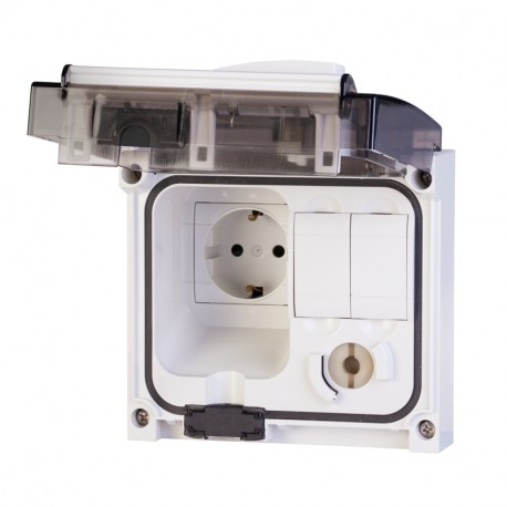 SCAME 409.0407 409.0407 SCAME OMNIAPLUS GERMAN SOCKET WITHOUT PROTECT.