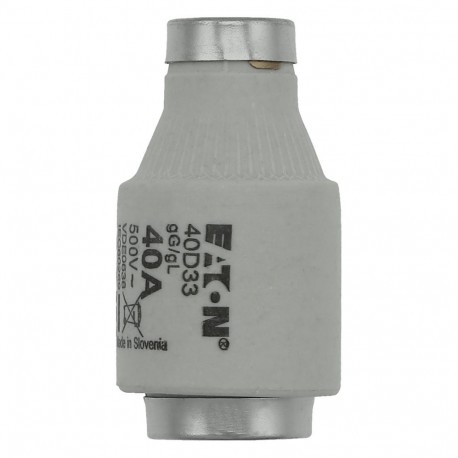 Eaton-moeller FUSE-D3 40A T GL/GG 500VAC E33 EATON ELECTRIC Fuse-link, low voltage, 40 A, AC 500 V, D3, gL/gG, DIN, ..