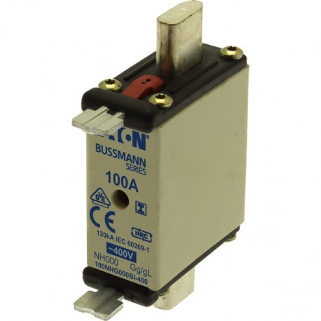 EATON - MOELLER NH FUSE 40A 400V GG/GL SIZE 000 NH FUSE 40A 400V GG/GL SIZE 000 40NHG000BI-400 EATON ELECTRIC Fuse-link, LV, 100 A, AC 400 V, NH000, gL/gG, ..