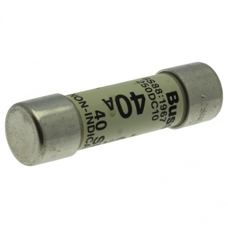 Eaton-moeller 40AMP FUSE (10) EATON ELECTRIC Fuse, Air fuse-link, medium voltage, 10 A, AC 12 kV, 51 x 359 mm, ba..