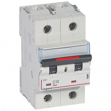 Legrand 410007 MAGNET DX3 36kA C 2P 10A