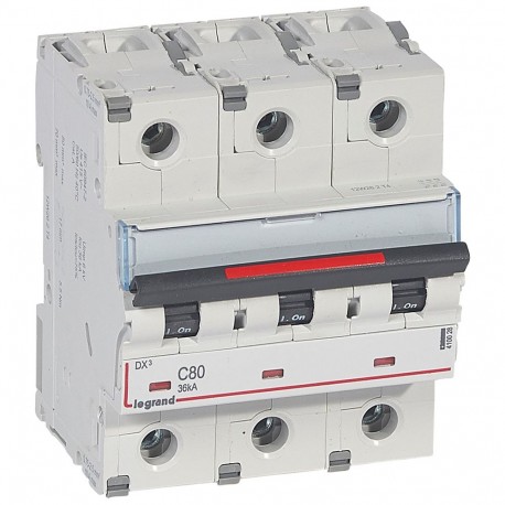 LEGRAND 410028 410028 LEGRAND MAGNET DX3 36kA C 3P 80A