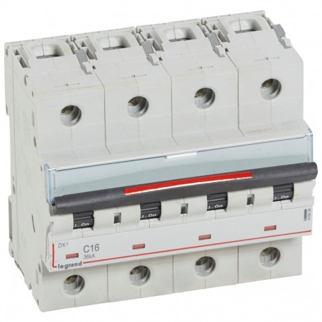 LEGRAND 410034 410034 LEGRAND MAGNET DX3 36kA C 4P 16A