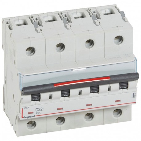 LEGRAND 410037 410037 LEGRAND MAGNET DX3 36kA C 4P 32A