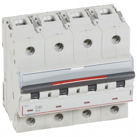 LEGRAND 410038 410038 LEGRAND MAGNET DX3 36kA C 4P 40A