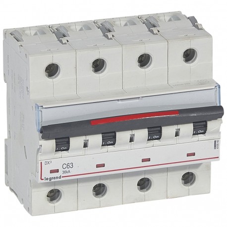 Legrand 410040 MAGNET DX3 36kA C 4P 63A