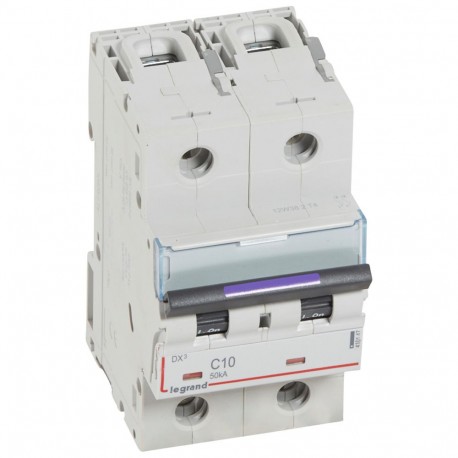 LEGRAND 410147 410147 LEGRAND MAGNET DX3 50kA C 2P 10A