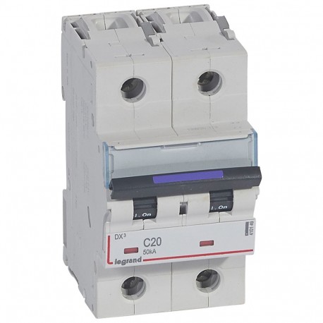 LEGRAND 410149 410149 LEGRAND MAGNET DX3 50kA C 2P 20A