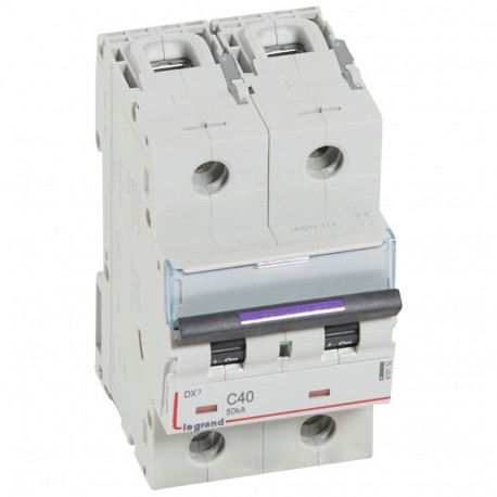 LEGRAND 410152 410152 LEGRAND MAGNET DX3 50kA C 2P 40A