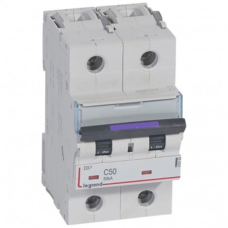 LEGRAND 410153 410153 LEGRAND MAGNET DX3 50kA C 2P 50A