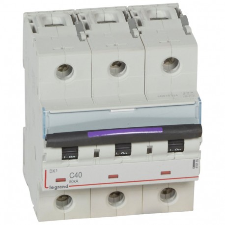 LEGRAND 410165 410165 LEGRAND MAGNET DX3 50kA C 3P 40A