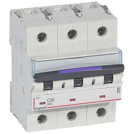 Legrand 410166 MAGNET DX3 50kA C 3P 50A