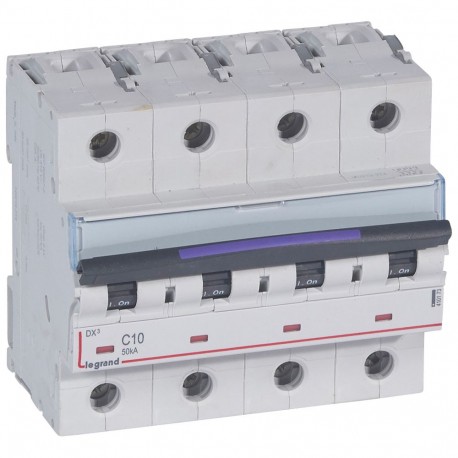 LEGRAND 410173 410173 LEGRAND MAGNET DX3 50kA C 4P 10A