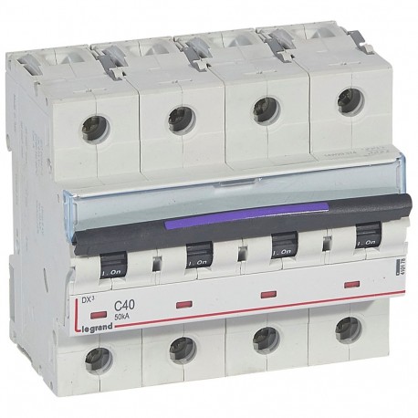 LEGRAND 410178 410178 LEGRAND MAGNET DX3 50kA C 4P 40A