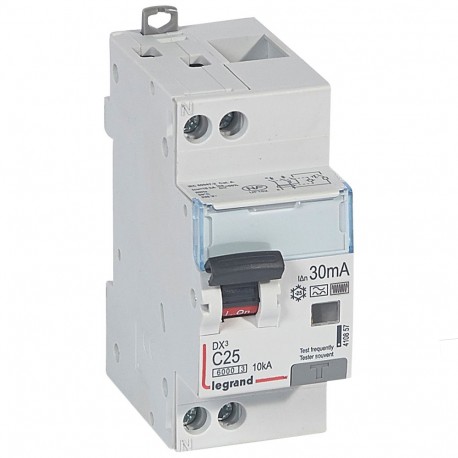 LEGRAND 410857 410857 LEGRAND MAGNET DIFFER DX3 P+N 30mA C25