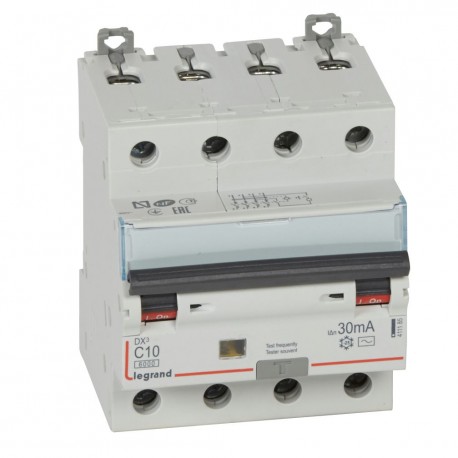 LEGRAND 411185 411185 LEGRAND MAGNET DIFFER DX3 4P 30mA C10