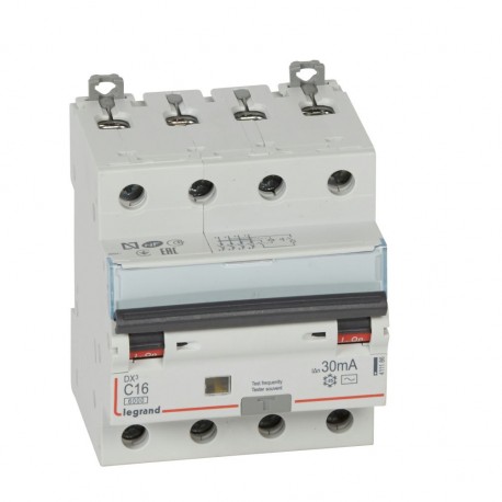 LEGRAND 411186 411186 LEGRAND MAGNET DIFFER DX3 4P 30mA C16