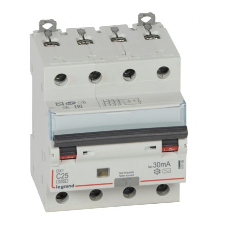 LEGRAND 411188 411188 LEGRAND MAGNET DIFFER DX3 4P 30mA C25