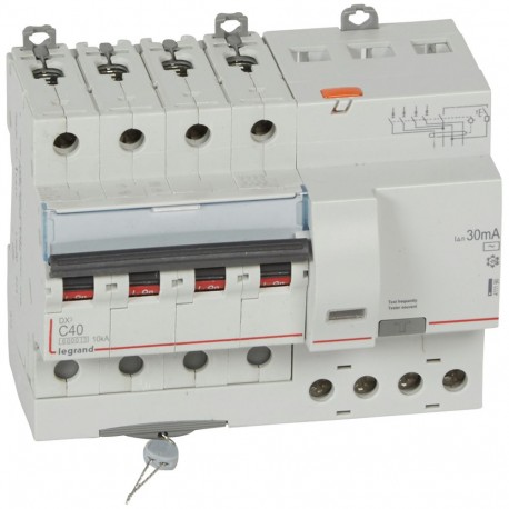 Legrand 411190 MAGNET DIFFER DX3 4P 30mA C40