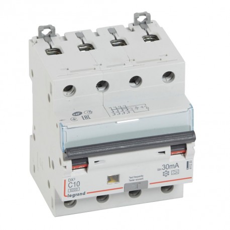 LEGRAND 411233 411233 LEGRAND MAGNET DIFFER DX3 4P 30mA C10