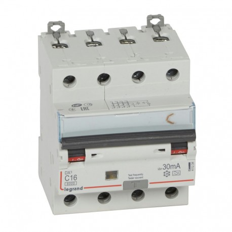 Legrand 411234 MAGNET DIFFER DX3 4P 30mA C16