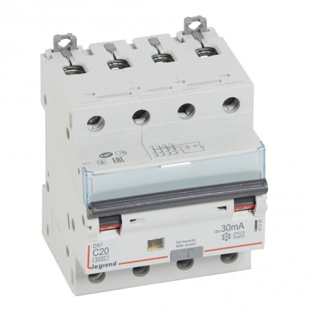 LEGRAND 411235 411235 LEGRAND MAGNET DIFFER DX3 4P 30mA C20