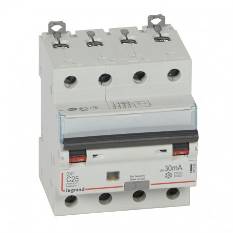 LEGRAND 411236 411236 LEGRAND MAGNET DIFFER DX3 4P 30mA C25