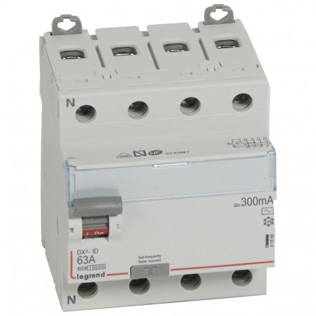 LEGRAND 411666 411666 LEGRAND DIFFERENTIAL DX3 4/63/300 AC