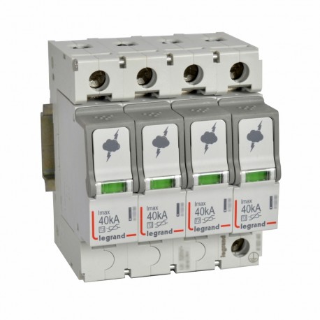 LEGRAND 412233 412233 LEGRAND PARAFOUDRE T2 40KA 4P 440V +SD
