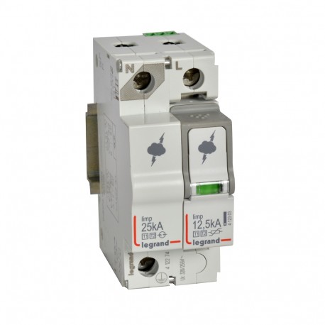 Legrand 412274 LIMIT SOBRET T1+T2 12,5 KA 2P
