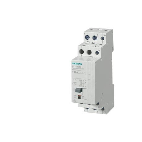 Siemens 5TT4125-0 Remote control switch with 1 NO contact, and 1 NC with central ON/OFF function Contact for..