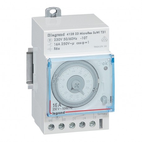 Legrand 412823 INTER HOURS ANALOG DAY 3MOD